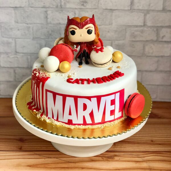 Torta la mujer maravilla